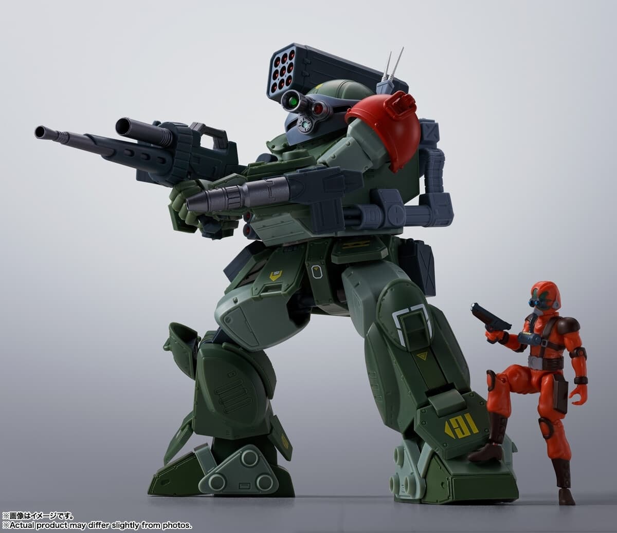 Soukou Kihei VOTOMS - ATM-09-RSC Scopedog Red Shoulder Custom - ATM-09-ST Scopedog - Chirico Cuvie - HI-METAL R, view 9 of 24
