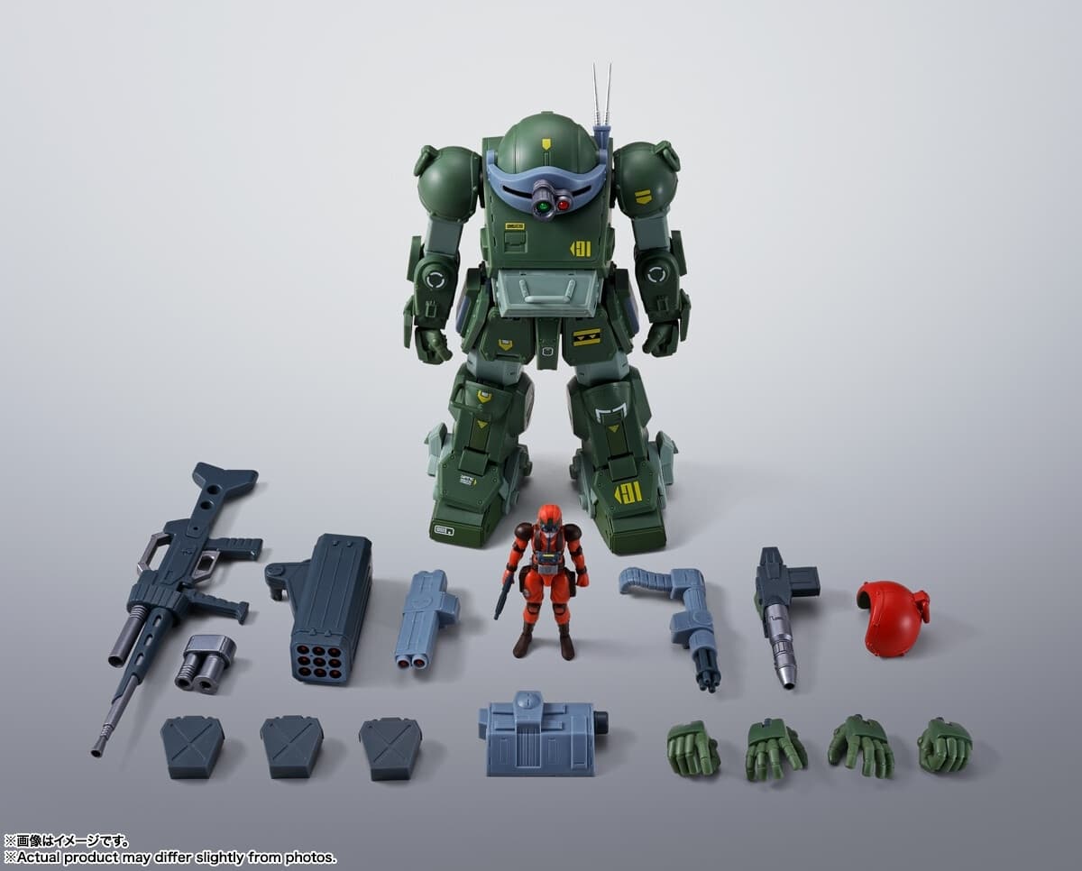 Soukou Kihei VOTOMS - ATM-09-RSC Scopedog Red Shoulder Custom - ATM-09-ST Scopedog - Chirico Cuvie - HI-METAL R, view 6 of 24