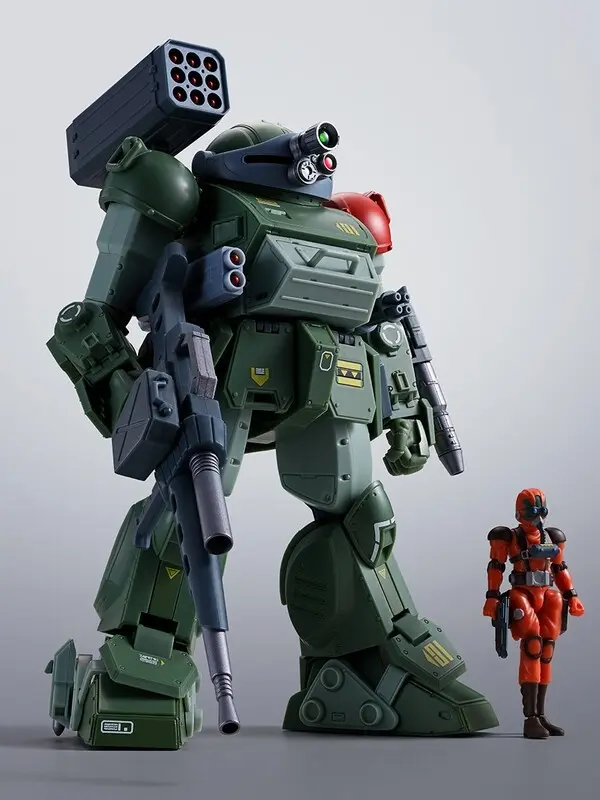 Soukou Kihei VOTOMS - ATM-09-RSC Scopedog Red Shoulder Custom - ATM-09-ST Scopedog - Chirico Cuvie - HI-METAL R