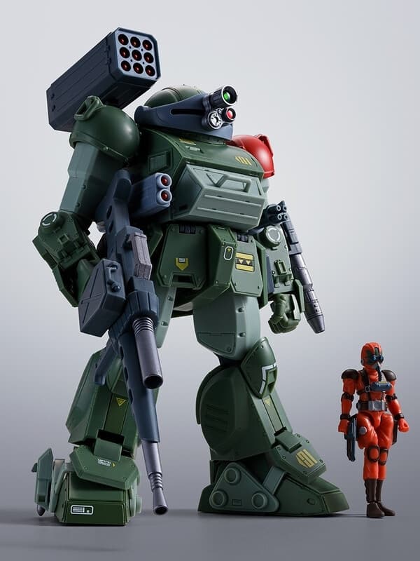 Soukou Kihei VOTOMS - ATM-09-RSC Scopedog Red Shoulder Custom - ATM-09-ST Scopedog - Chirico Cuvie - HI-METAL R